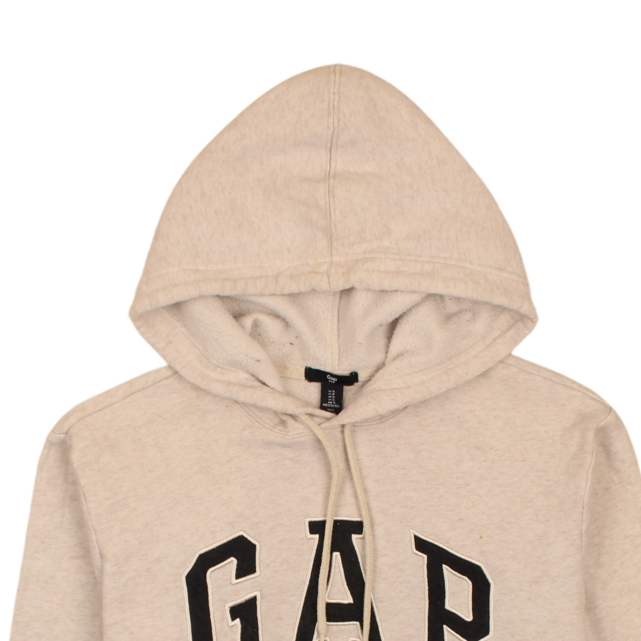 Mens UK Size S Gap Beige Pullover Hoodie