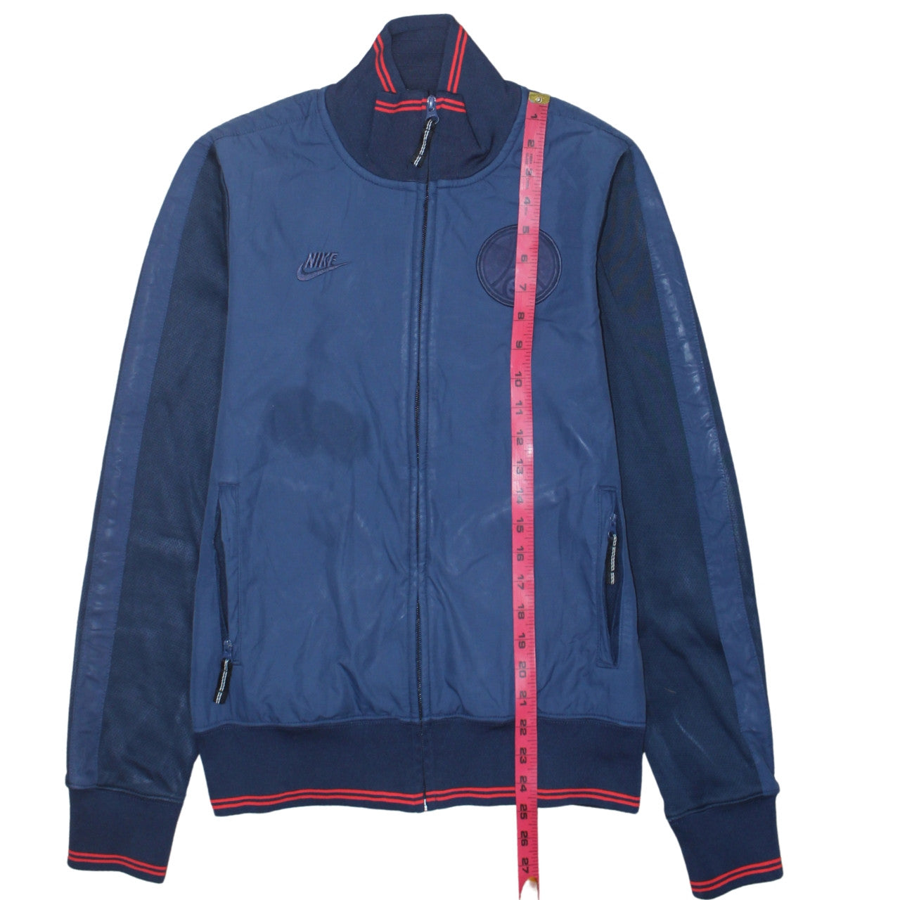 Mens UK Size S Nike Blue Bomber Jacket