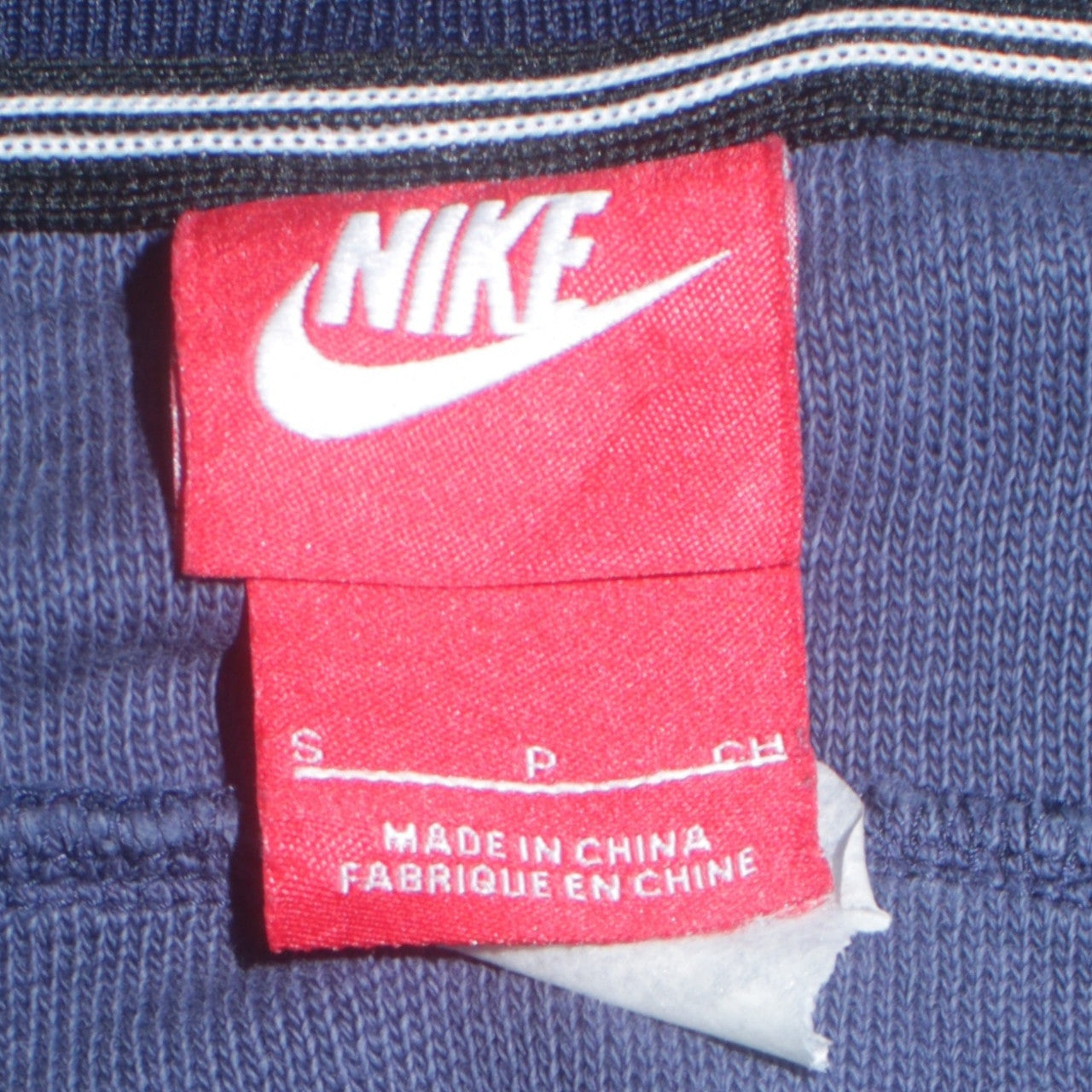 Mens UK Size S Nike Blue Bomber Jacket