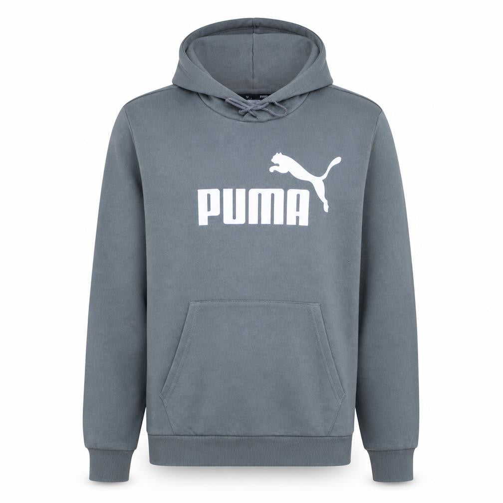 Mens UK Size M PUMA Grey Pullover Hoodie