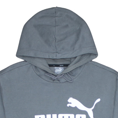 Mens UK Size M PUMA Grey Pullover Hoodie