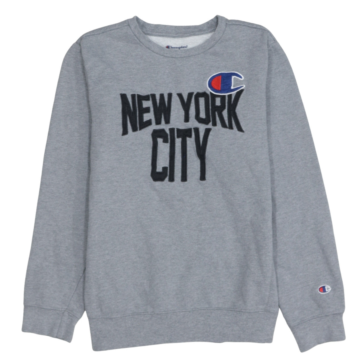 Womens UK Size XL Champion Grey Pullover Sweatshirt