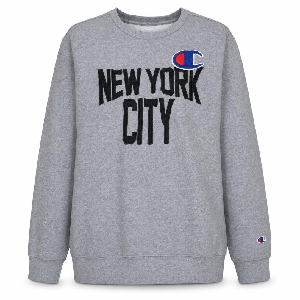 Womens UK Size XL Champion Grey Pullover Sweatshirt