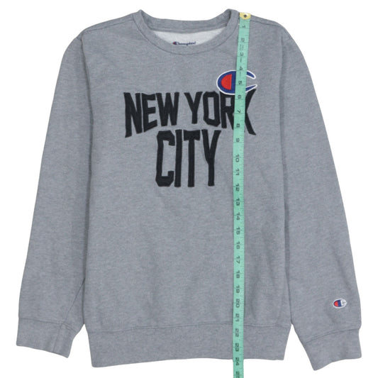 Womens UK Size XL Champion Grey Pullover Sweatshirt
