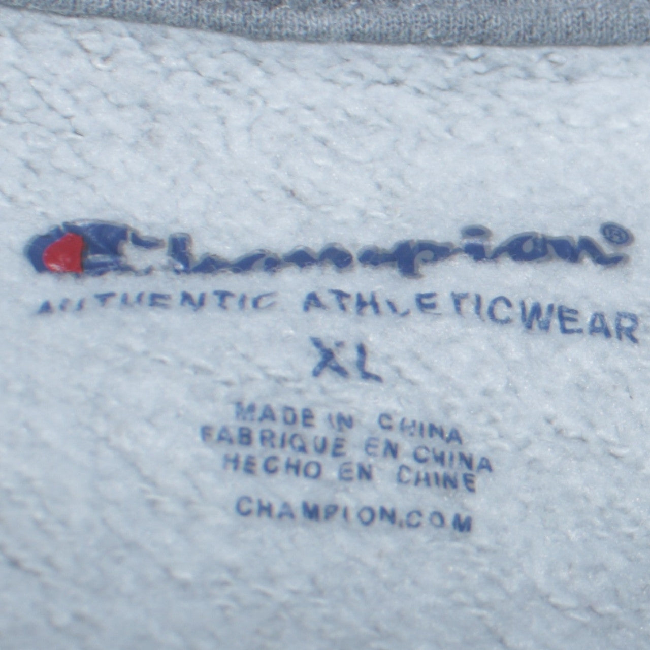 Womens UK Size XL Champion Grey Pullover Sweatshirt