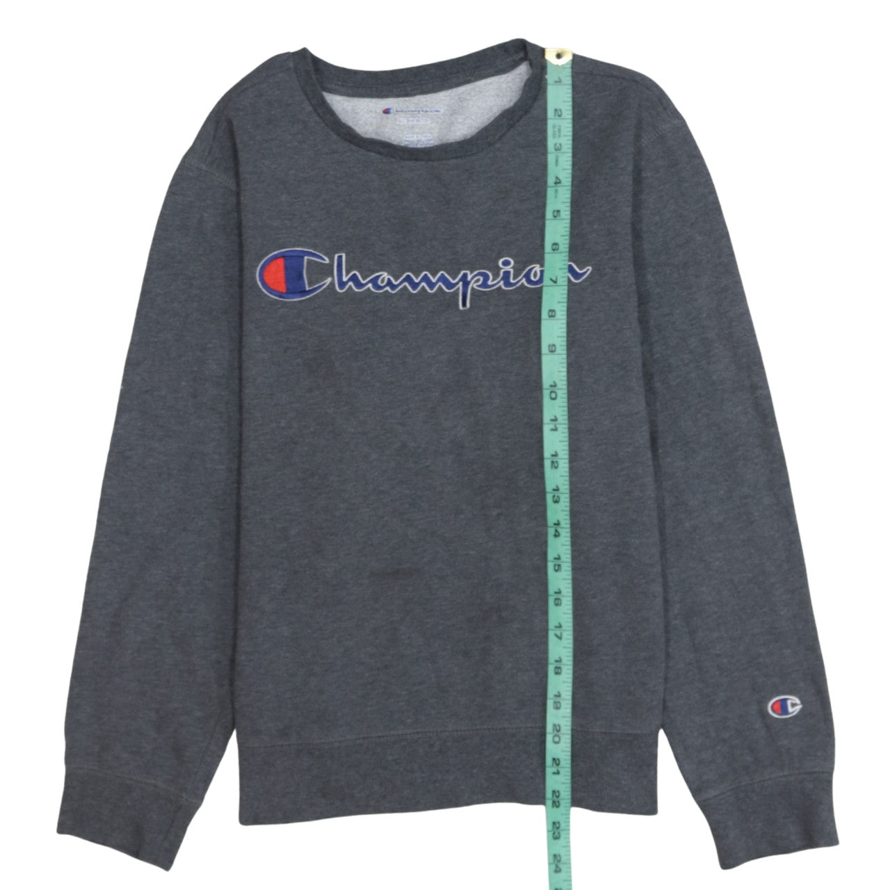 Womens UK Size L Champion Grey Pullover Sweatshirt