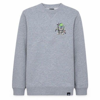 Mens UK Size S Dickies Grey Pullover Sweatshirt