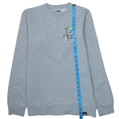 Mens UK Size S Dickies Grey Pullover Sweatshirt