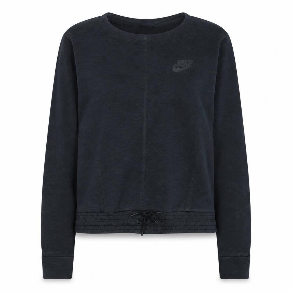 Womens UK Size M Nike Black Pullover Sweatshirt