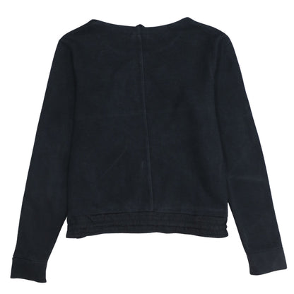 Womens UK Size M Nike Black Pullover Sweatshirt