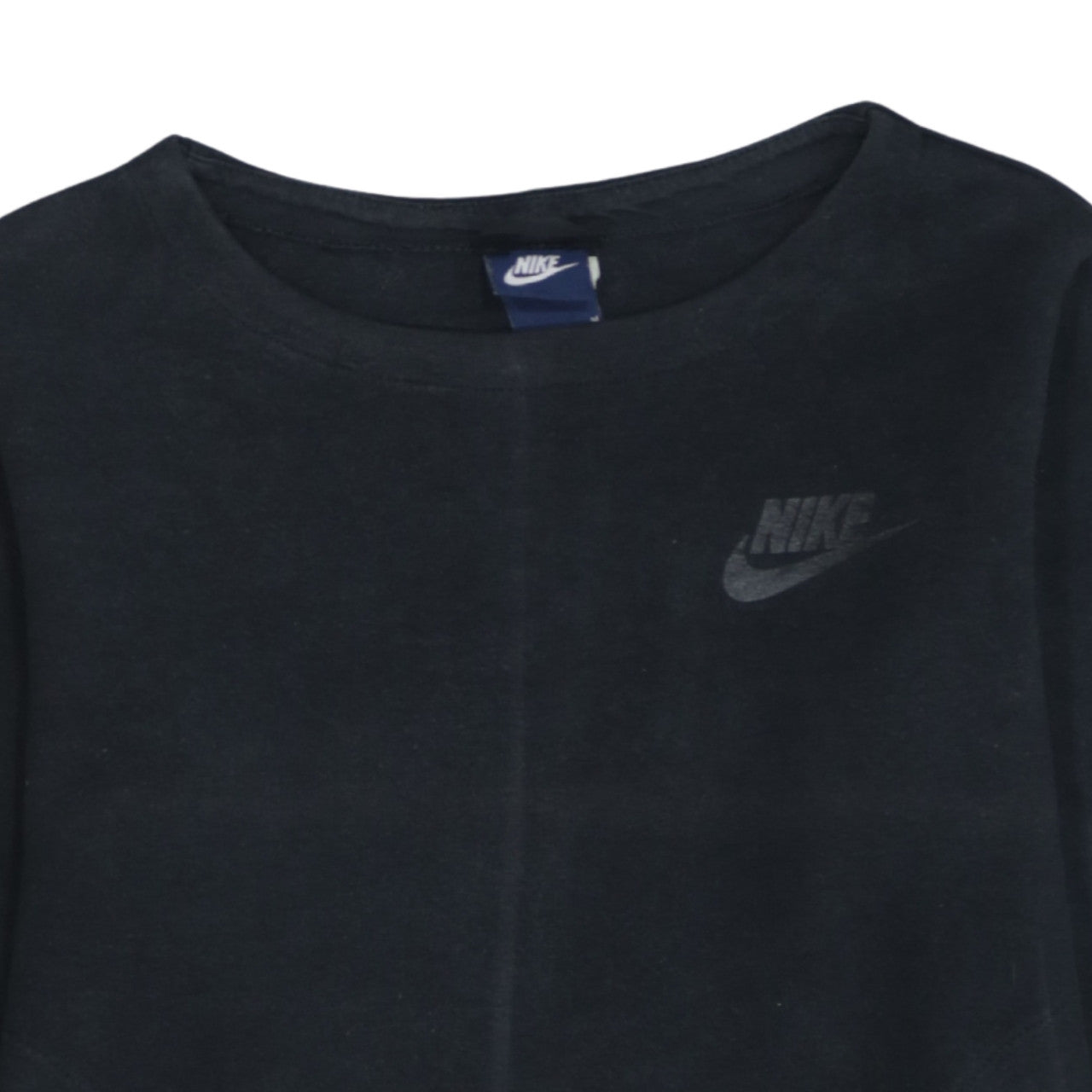 Womens UK Size M Nike Black Pullover Sweatshirt