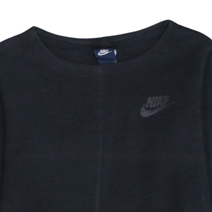 Womens UK Size M Nike Black Pullover Sweatshirt