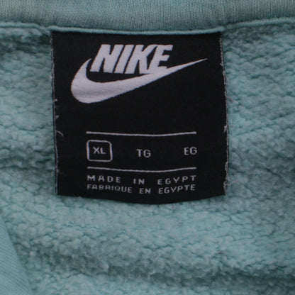 Womens UK Size XL Nike Blue Pullover Hoodie