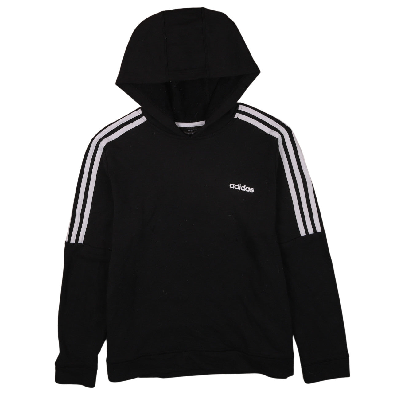 Womens UK Size L adidas Black Pullover Hoodie