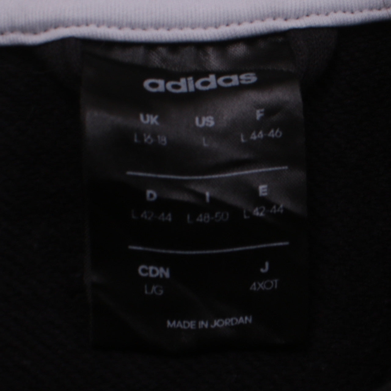 Womens UK Size L adidas Black Pullover Hoodie