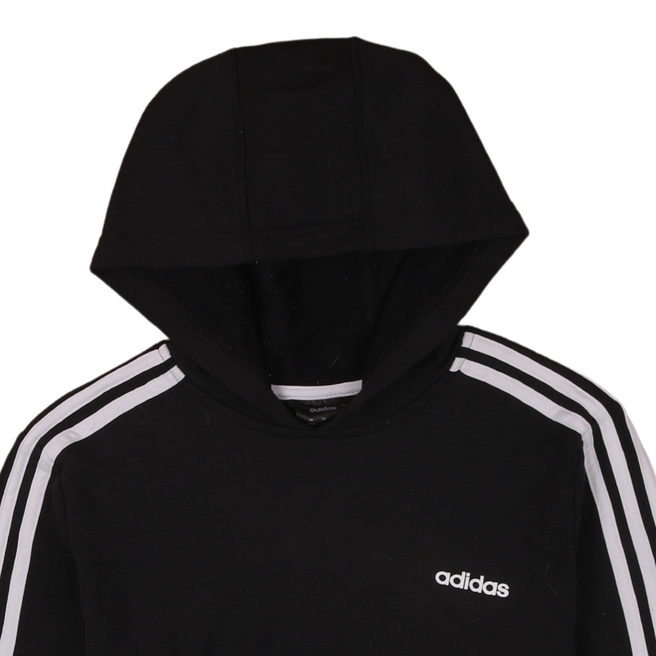 Womens UK Size L adidas Black Pullover Hoodie