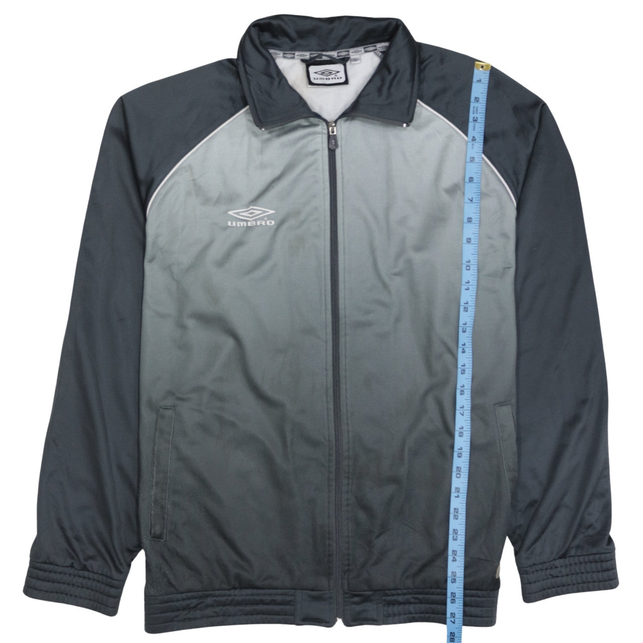 Mens UK Size XL Umbro Grey FootballGym & TrainingRunning & Jogging Jacket