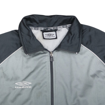 Mens UK Size XL Umbro Grey FootballGym & TrainingRunning & Jogging Jacket
