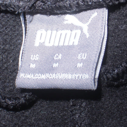 Mens UK Size M PUMA Regular Fit Jogger Black Trousers