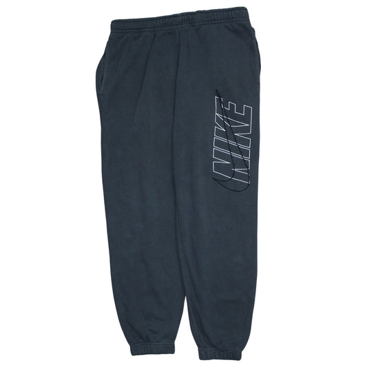 Nike Men's Black Fleece Sweatpants Size L Regular Fit