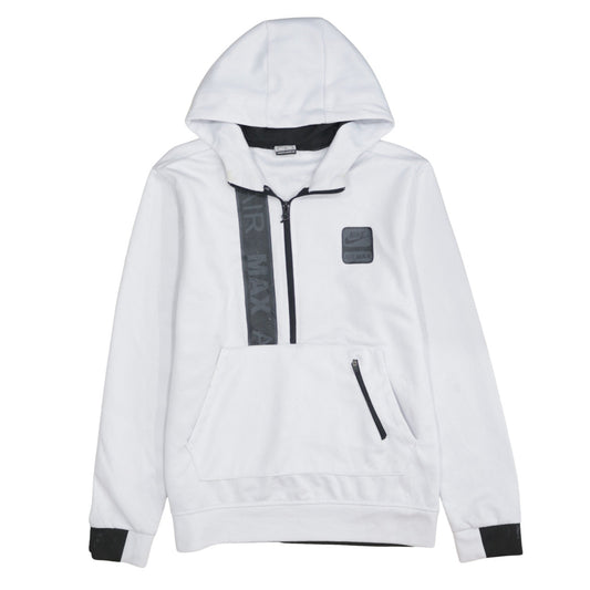 Mens UK Size M Nike White Pullover Hoodie