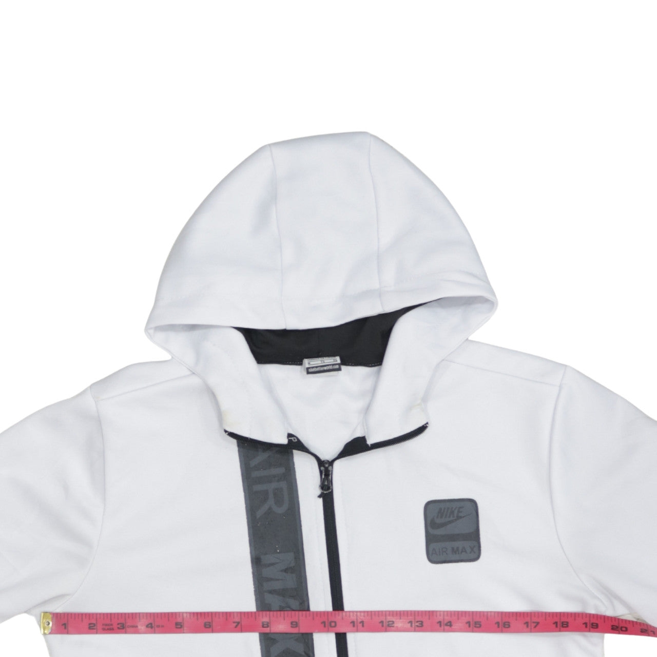 Mens UK Size M Nike White Pullover Hoodie