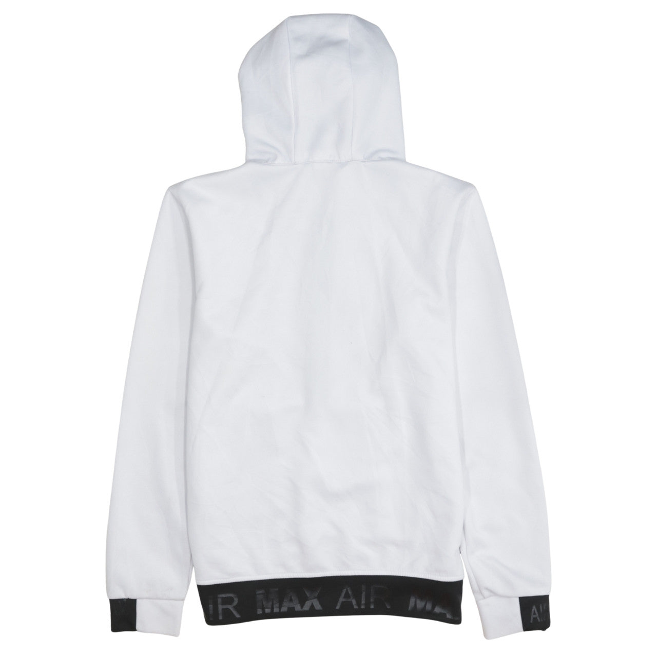 Mens UK Size M Nike White Pullover Hoodie