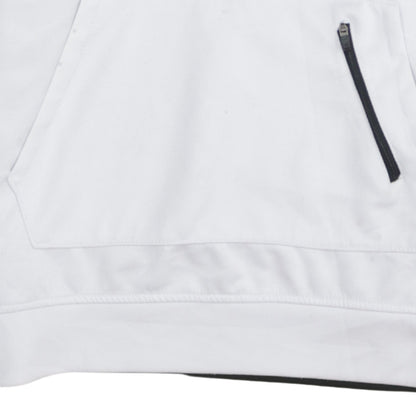 Mens UK Size M Nike White Pullover Hoodie