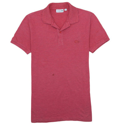 Mens UK Size S Lacoste Cotton Polo Shirt