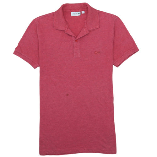 Mens UK Size S Lacoste Cotton Polo Shirt