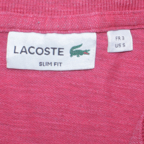 Mens UK Size S Lacoste Cotton Polo Shirt