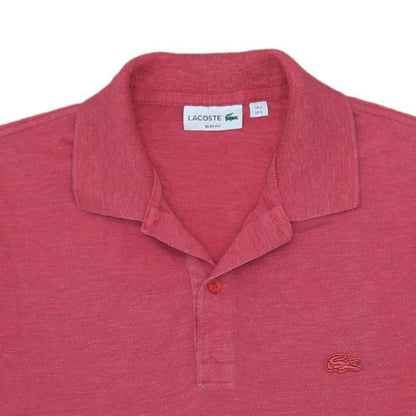 Mens UK Size S Lacoste Cotton Polo Shirt