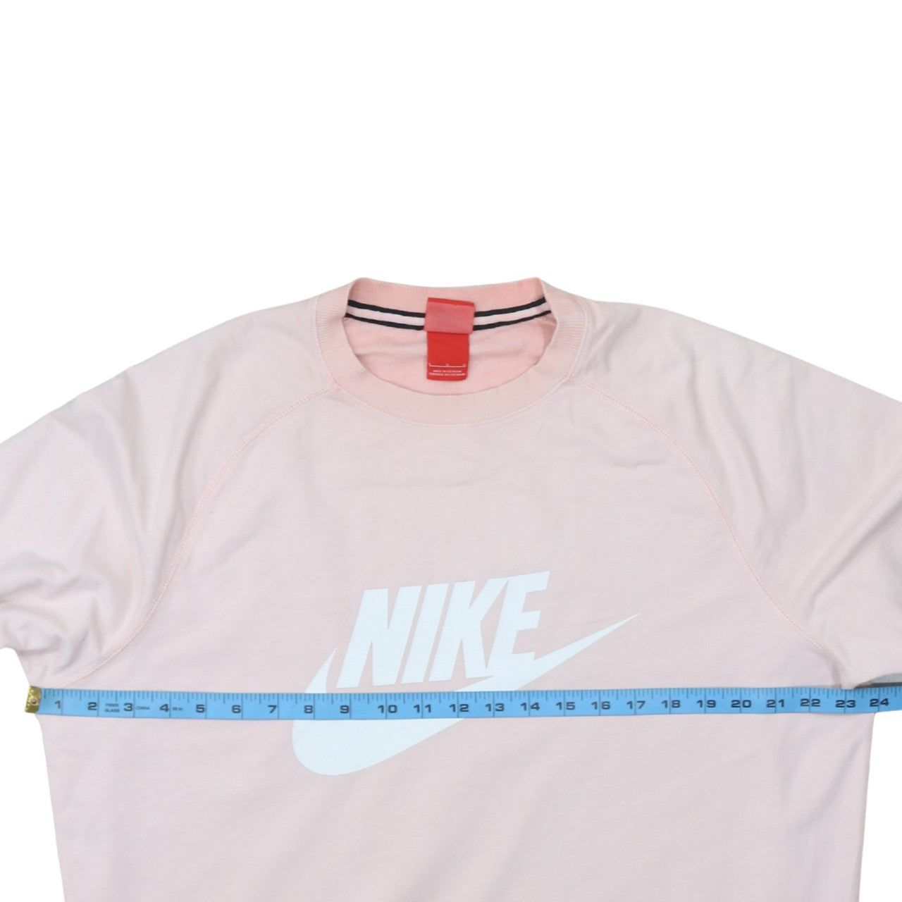 Womens UK Size L Nike Pink Pullover Sweatshirt
