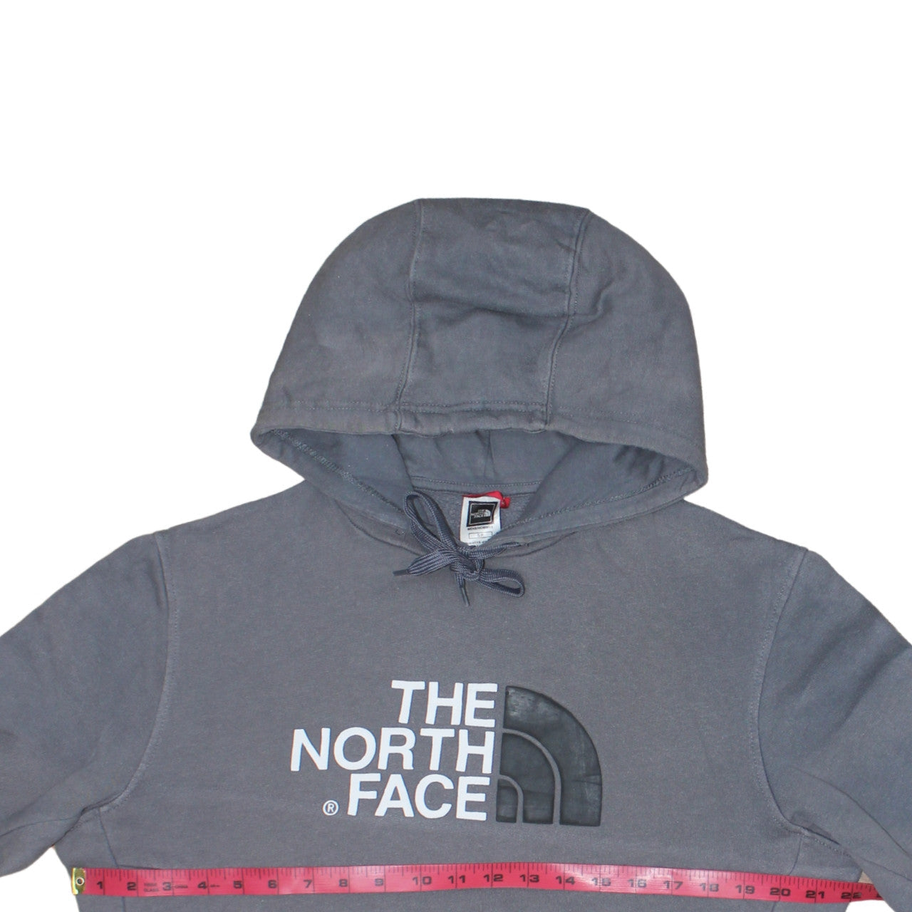 Mens UK Size S The North Face Grey Pullover Hoodie