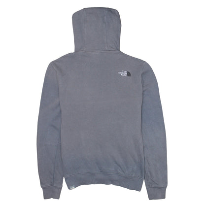 Mens UK Size S The North Face Grey Pullover Hoodie