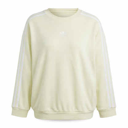 Womens UK Size 12 adidas Beige Pullover Sweatshirt