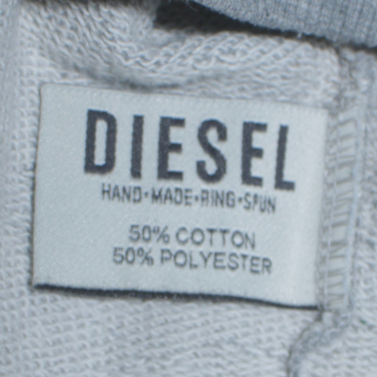 Mens UK Size L Diesel Grey Pullover Sweatshirt