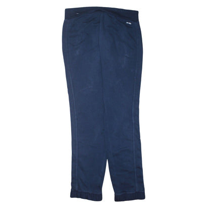 Adidas Women's Blue Track Pants S Regular Fit Sports Joggers