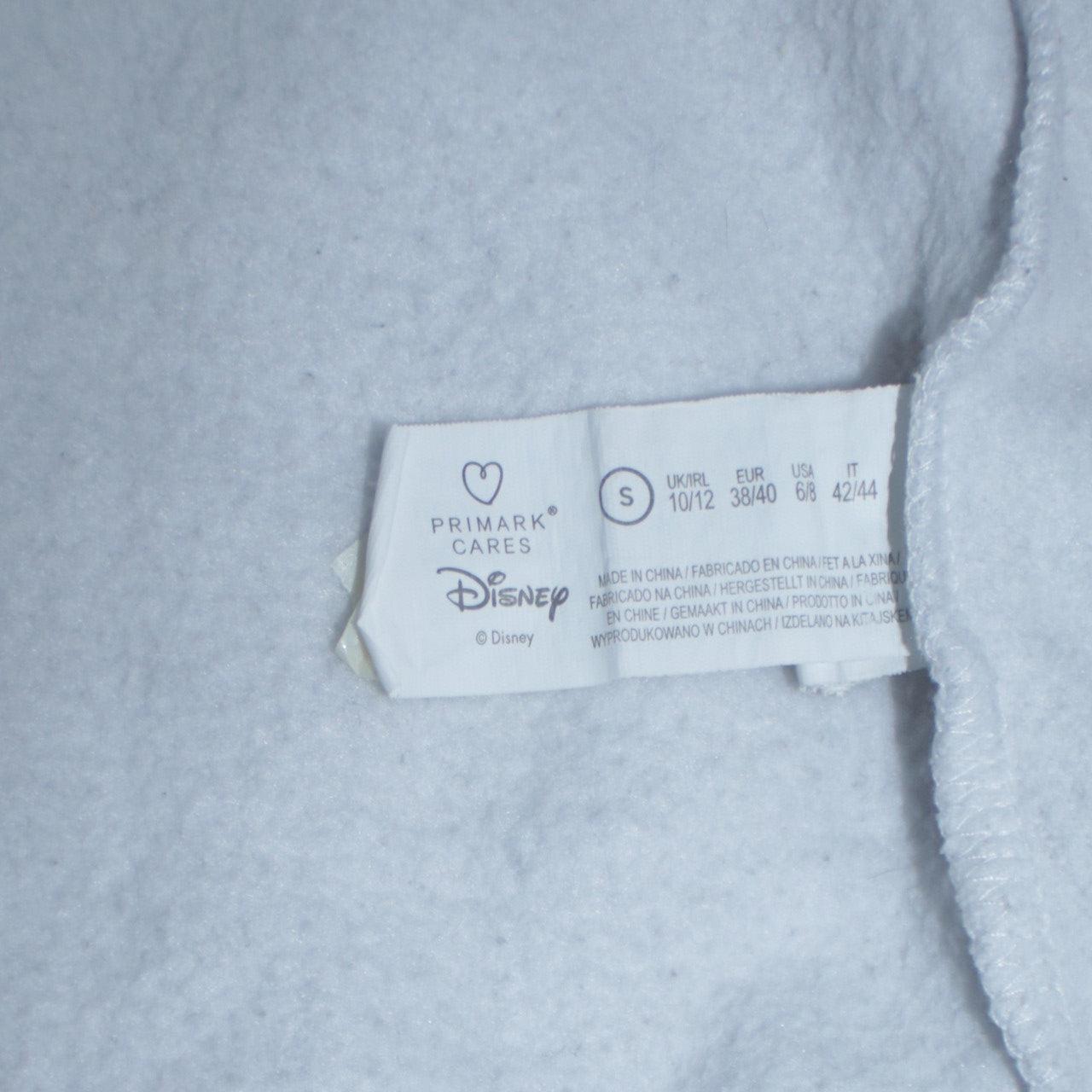 Womens UK Size 10/12 Disney Grey Pullover Sweatshirt