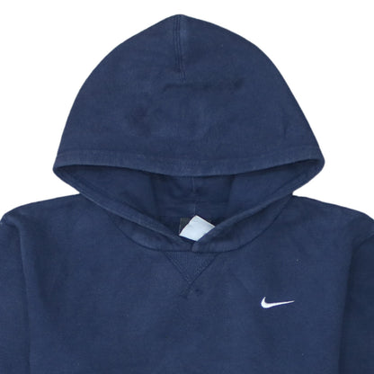 Nike Boys Blue Pullover Hoodie Medium 10-12 Years Fleece Sweatshirt
