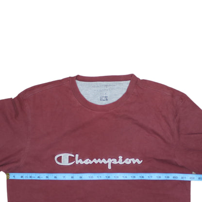 Mens UK Size XL Champion Red Pullover Sweatshirt