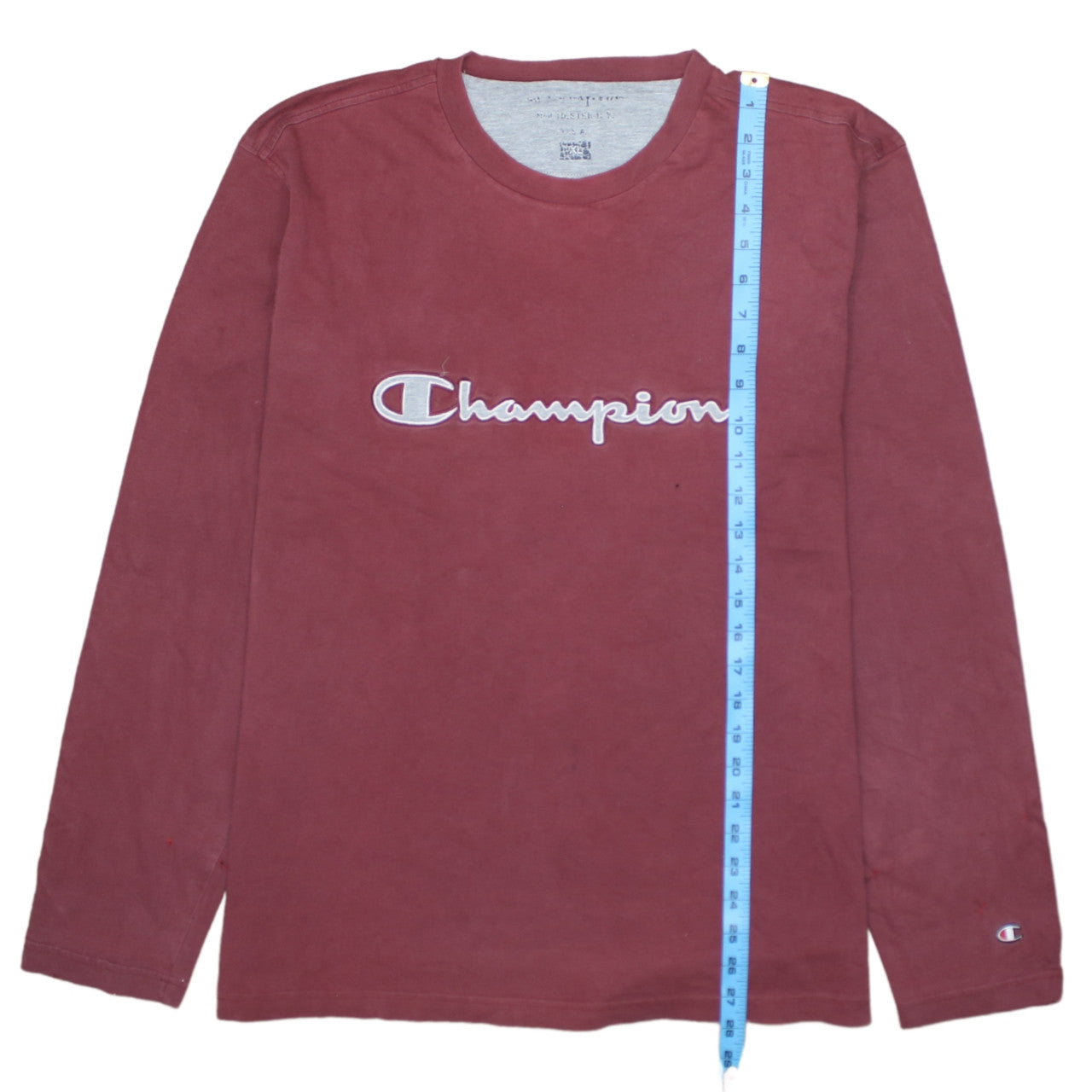 Mens UK Size XL Champion Red Pullover Sweatshirt