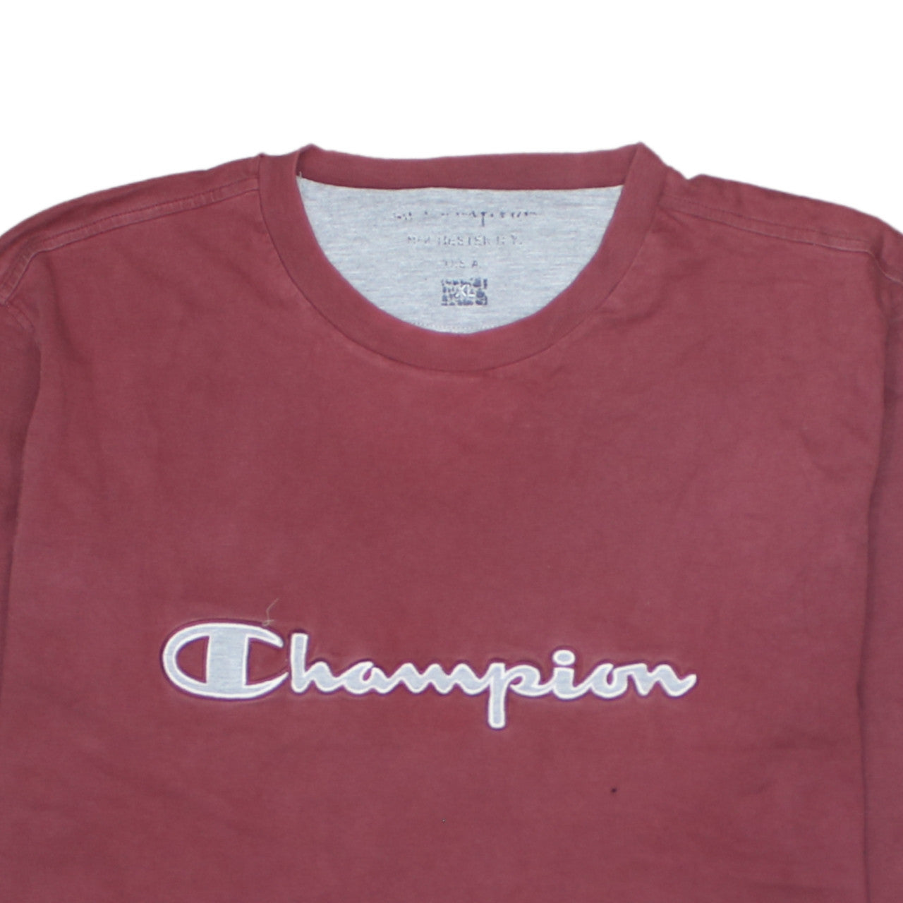 Mens UK Size XL Champion Red Pullover Sweatshirt