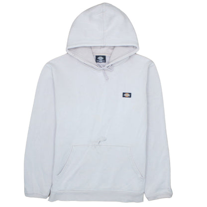 Mens UK Size L Dickies White Pullover Hoodie