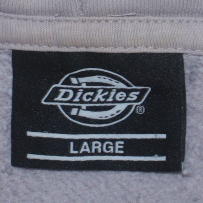 Mens UK Size L Dickies White Pullover Hoodie