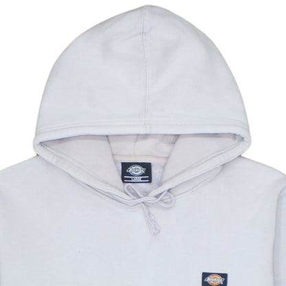 Mens UK Size L Dickies White Pullover Hoodie