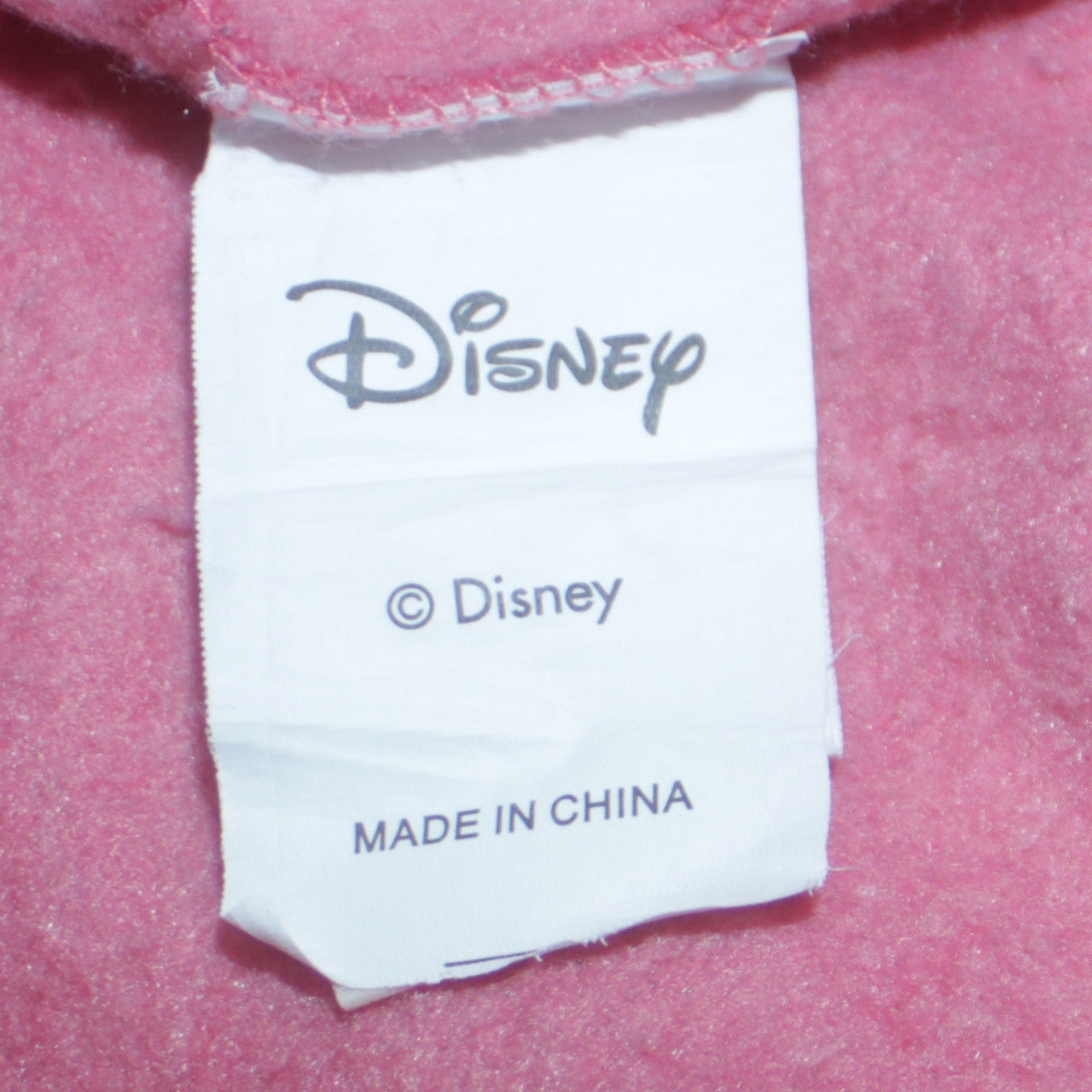 Womens UK Size XS Disney Pink Pullover Sweatshirt