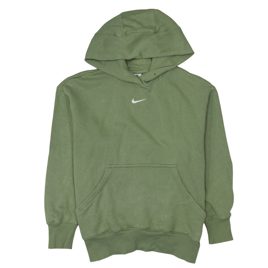 Mens UK Size S Nike Green Pullover Hoodie