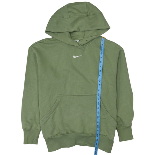 Mens UK Size S Nike Green Pullover Hoodie