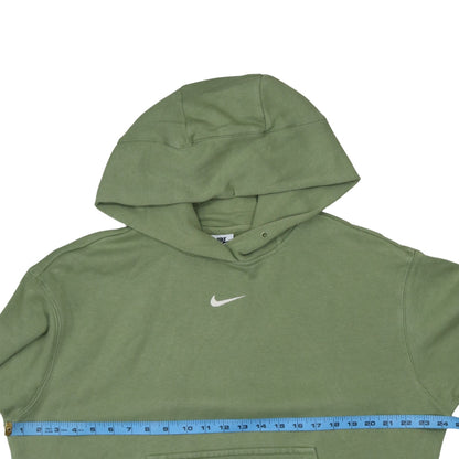 Mens UK Size S Nike Green Pullover Hoodie